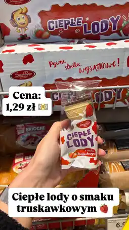 Dino Ciepłe lody o smaku truskawkowym SmakRaju oferta