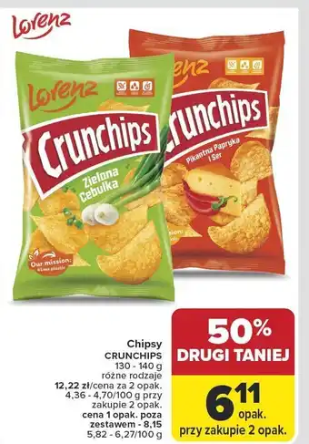 Carrefour Chipsy Crunchips Lorenz oferta