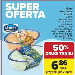 Carrefour Filety śledziowe Lisner oferta