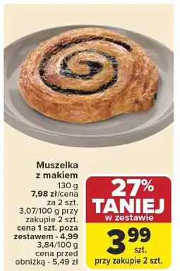 Carrefour Muszelka z makiem Carrefour oferta