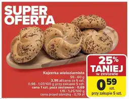 Carrefour Kajzerka wieloziarnista Carrefour oferta