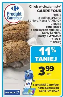 Carrefour Chleb wieloziarnisty Carrefour oferta