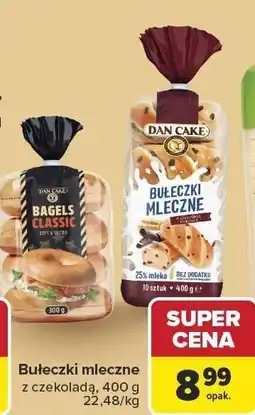 Carrefour Bułeczki mleczne z czekoladą Dan Cake oferta