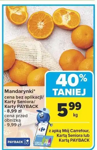 Carrefour Mandarynki Carrefour oferta