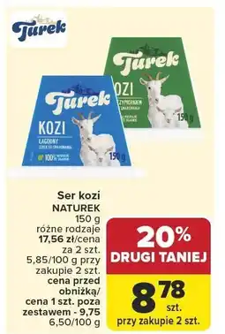 Carrefour Ser kozi Naturek różne rodzaje oferta