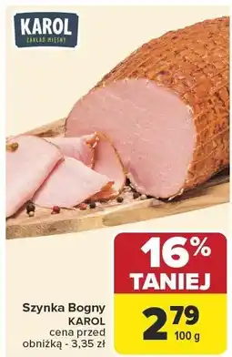 Carrefour Szynka Bogny Karol oferta