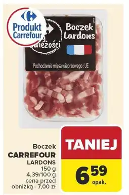 Carrefour Boczek Carrefour Lardons oferta