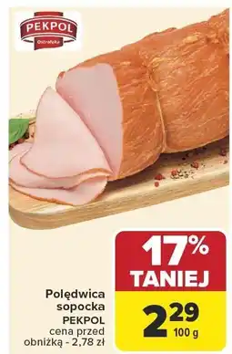 Carrefour Polędwica sopocka Pekpol oferta