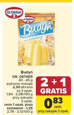 Carrefour Budyń Dr. Oetker oferta