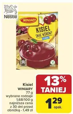 Carrefour Kisiel Winiary oferta
