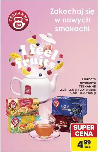 Carrefour Herbata owocowa Teekanne oferta