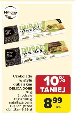 Carrefour Czekolada Dubai Delica D'ore oferta