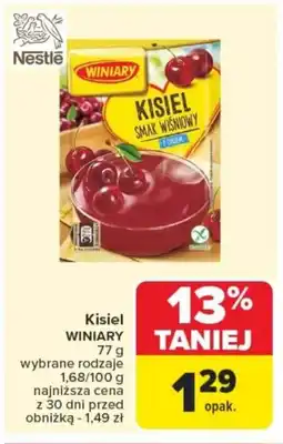 Carrefour Kisiel winiary oferta