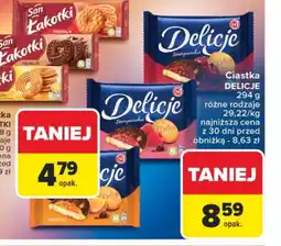 Carrefour Ciastka delicje oferta