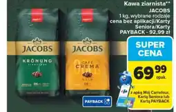 Carrefour Kawa ziarnista jacobs oferta