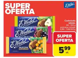 Carrefour Czekolada wedel oferta