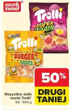 Carrefour Wszystkie żelki marki trolli oferta