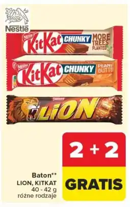 Carrefour Baton lion, kitkat oferta