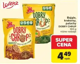 Carrefour Bajgle, krakersy, paluchy dobry chrup oferta