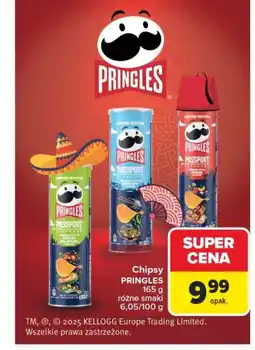 Carrefour Chipsy pringles oferta