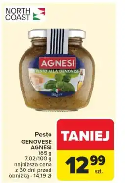 Carrefour Pesto genovese agnesi oferta