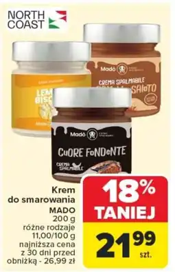 Carrefour Krem do smarowania mado oferta
