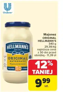 Carrefour Majonez original hellmann's oferta