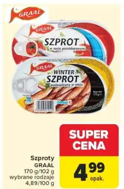 Carrefour Szproty graal oferta