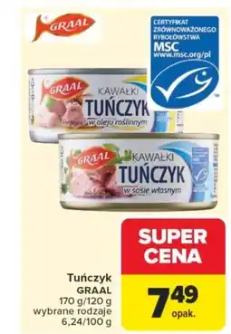 Carrefour Tuńczyk graal oferta