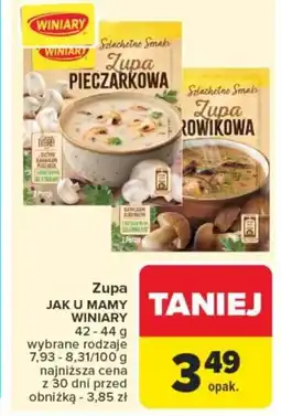 Carrefour Zupa jak u mamy winiary oferta