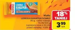 Carrefour Wafle lekkka kanapka sonko oferta