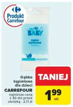 Carrefour Gąbka kąpielowa dla dzieci carrefour oferta