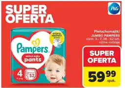Carrefour Pieluchomajtki jumbo pampers oferta