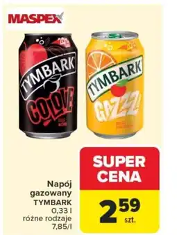 Carrefour Napój gazowany tymbark oferta