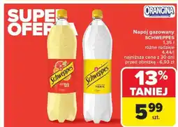 Carrefour Napój gazowany schweppes oferta