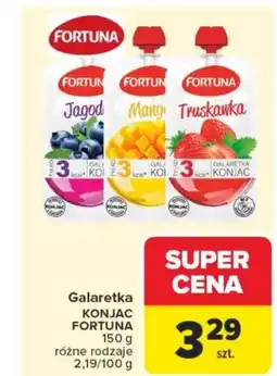 Carrefour Galaretka konjac fortuna oferta