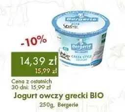 Organic Farma Zdrowia Jogurt owczy grecki BIO Bergerie oferta