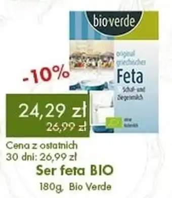 Organic Farma Zdrowia Ser feta BIO Bio Verde oferta