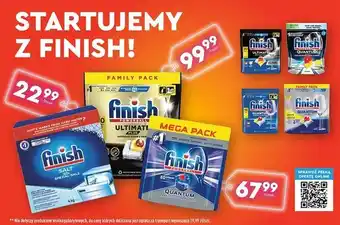 Biedronka Tabletki do zmywarek ultra shine Finish Quantum oferta