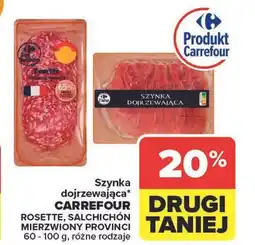 Carrefour Szynka dojrzewająca Carrefour Extra oferta