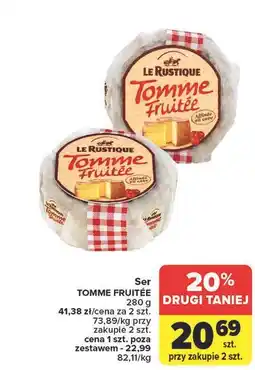 Carrefour Ser tomme fruitee Le Rustique oferta