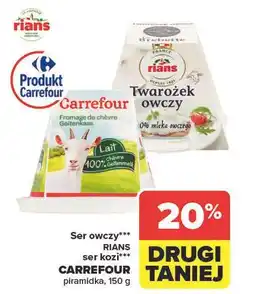 Carrefour Ser miękki z mleka koziego Carrefour oferta