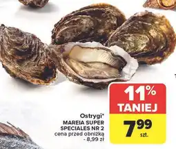 Carrefour Ostrygi fine de claire nr 2 oferta