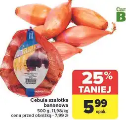Carrefour Cebula szalotka bananowa oferta