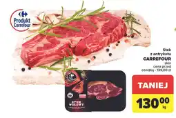 Carrefour Stek wołowy z antrykotu Carrefour Targ Świeżości oferta