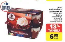 Carrefour Mus czekoladowy Carrefour Extra oferta