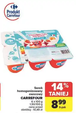 Carrefour Serek owocowy Carrefour Classic oferta