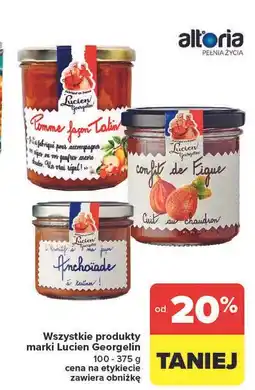 Carrefour Pasta z anchois Lucien Georgelin oferta