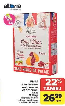 Carrefour Płatki śniadaniowe croc'choc Lucien Georgelin oferta