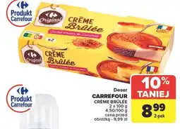 Carrefour Deser creme brulee Carrefour oferta